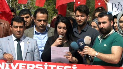 DÜ’de öğrencilerden Afrin'e destek