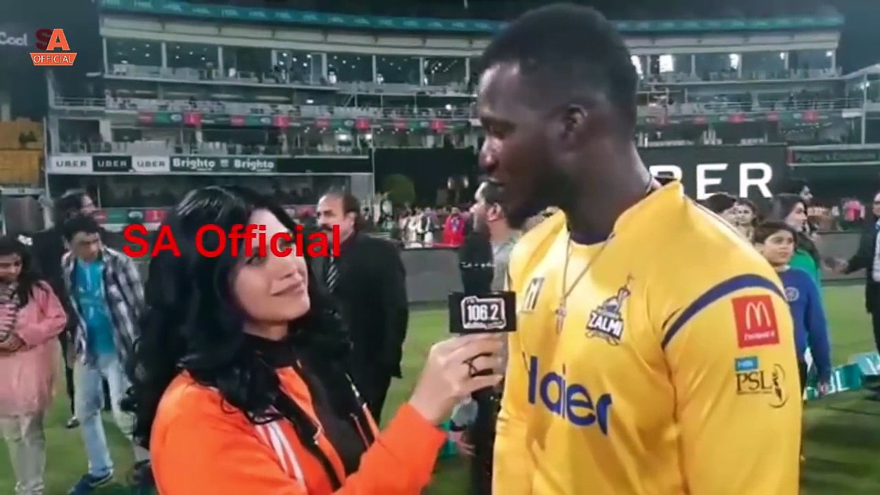 Darren Sammy Exclusive Interview After Peshawar Zalmi Qualify to Final of PSL 2018