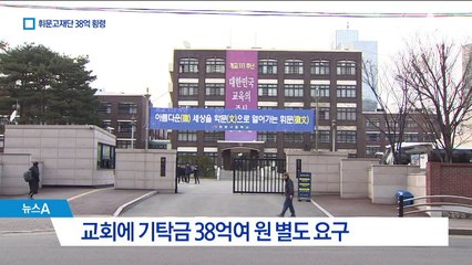 휘문고 명예이사장, 운동장 빌려주고 38억 ‘꿀꺽’