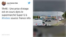 Prise d'otages dans un supermarché à Trèbes, l'homme se revendique de Daech.