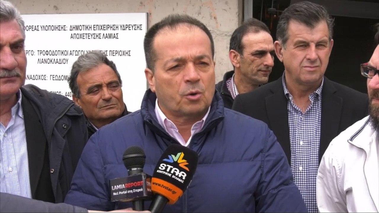 Στο αντλιοστάσιο του Ζηλευτού ο Νίκος Σταυρογιά...