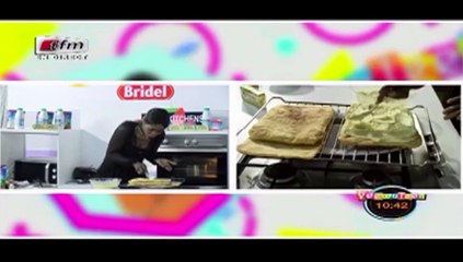 RUBRIQUE CUISINE avec ALPHIE dans Yeewu Leen du 23 Mars 2018