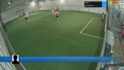 But de Romain (1-3) - VINET Vs LES ORTHO - 22/03/18 19:00 - LIGUE 2 - Poitiers Game Parc