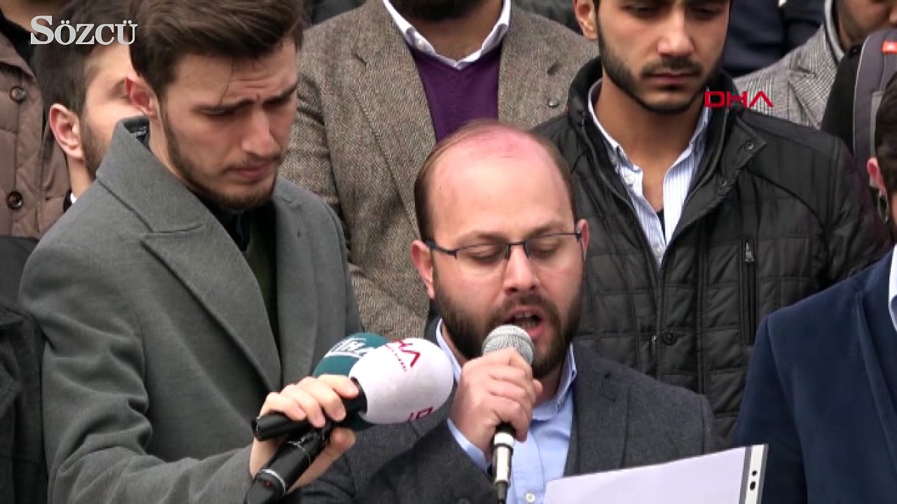 Beyazıt meydan'ında 'saldırı' protestosu