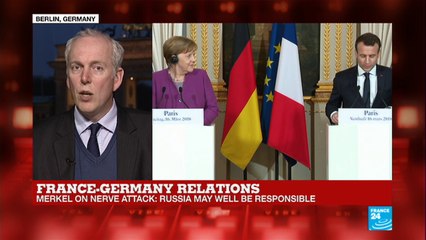 France-Germany Relations, Angela Merkel in Paris