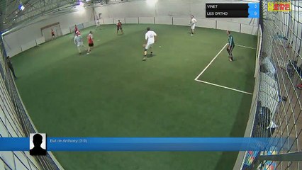 But de Anthony (3-9) - VINET Vs LES ORTHO - 22/03/18 19:00 - LIGUE 2 - Poitiers Game Parc