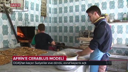 DEAŞ'tan kaçan Suriyeliler eve döndü, esnaf kepenk açtı