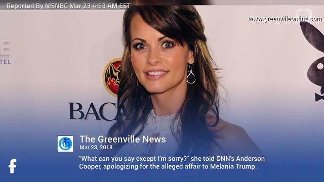Former Playboy Model Karen McDougal Says Trump Tried To Pay Her For Sex