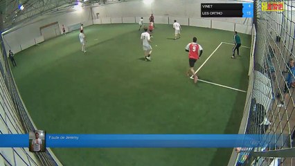 Faute de Jeremy - VINET Vs LES ORTHO - 22/03/18 19:00 - LIGUE 2 - Poitiers Game Parc