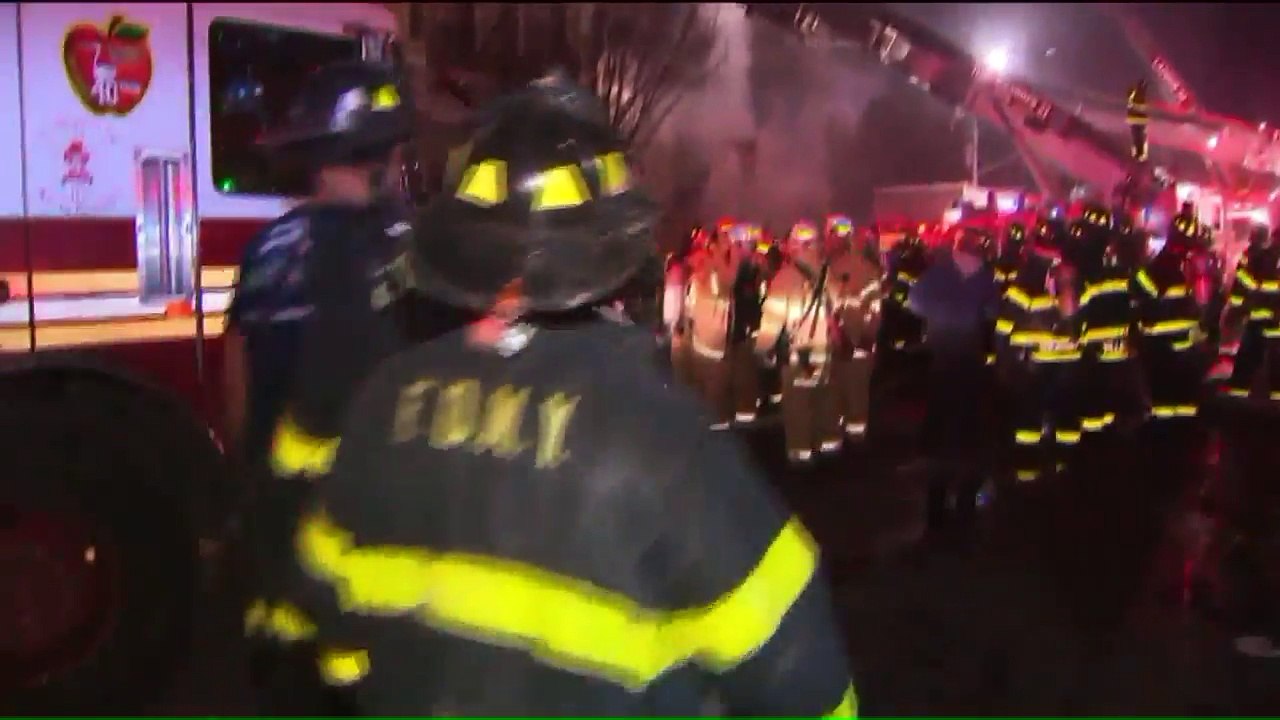 Firefighter Killed While Battling Massive Blaze at NYC Movie Set