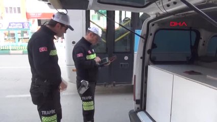 Kütahya Halk Otobüsü Şoförü Alkollü Çıkınca Ehliyetine El Konuldu