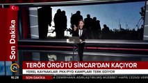 Terör örgütü PKK/YPG Sincar'dan arkalarına bakmadan kaçtı