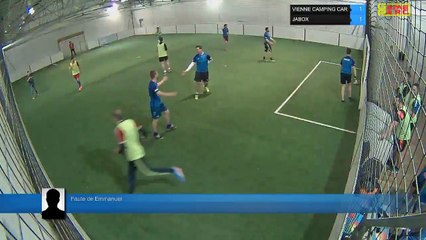 Faute de Emmanuel - VIENNE CAMPING CAR Vs JABOX - 22/03/18 20:00 - LIGUE 3 - Poitiers Game Parc