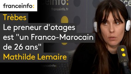 #Trèbes Le preneur d'otages est "un Franco-Marocain de 26 ans (...) L'homme est fiché dans le fichier des signalements pour la prévention de la radicalisation à caractère terroriste", détaille notre journaliste police-justice Mathilde Lemaire