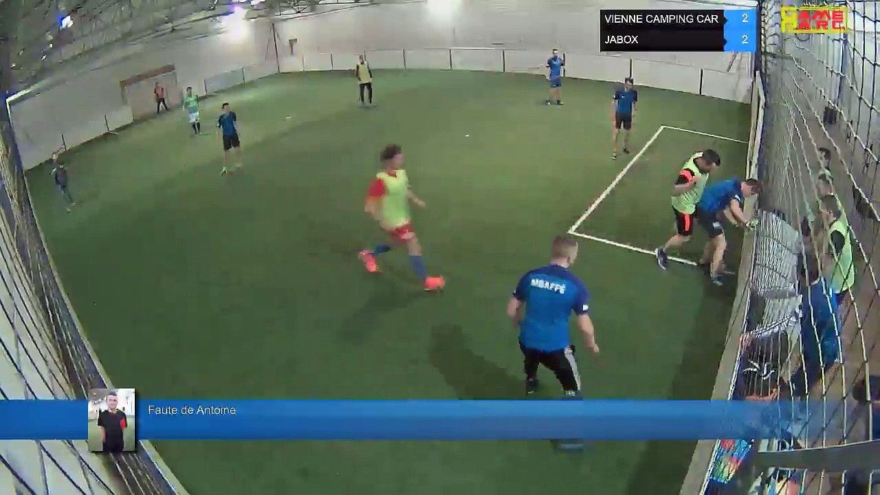 Faute de Antoine - VIENNE CAMPING CAR Vs JABOX - 22/03/18 20:00 - LIGUE 3 - Poitiers Game Parc