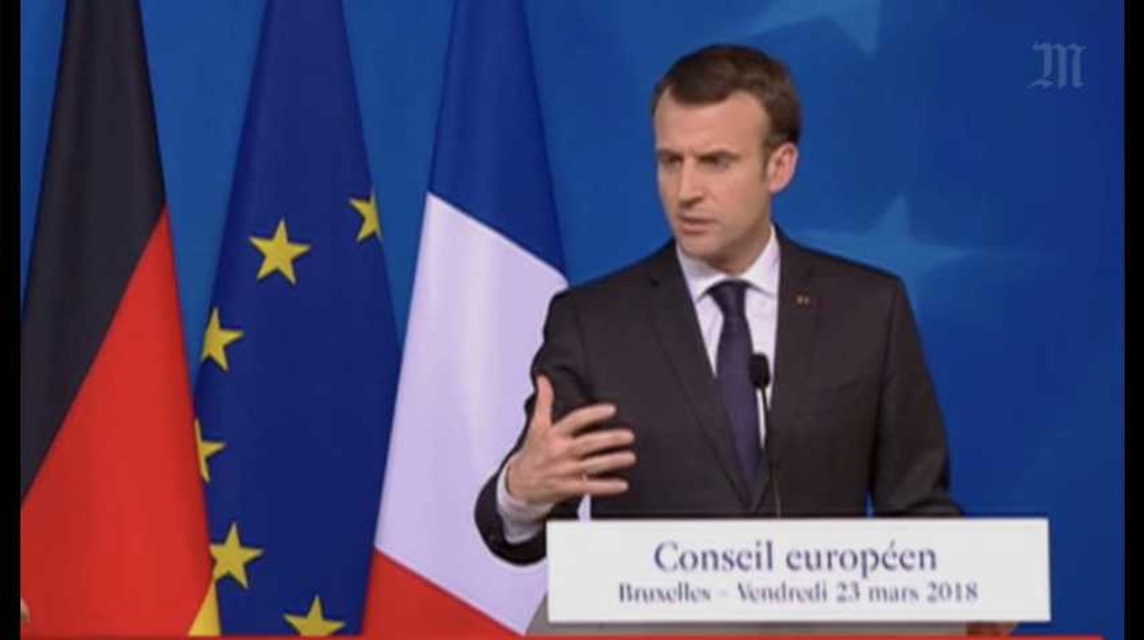 Prise d'otages à Trèbes : "La menace terroriste reste élevée", souligne Emmanuel Macron