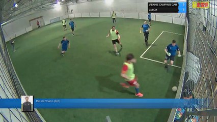 But de Yoann (6-6) - VIENNE CAMPING CAR Vs JABOX - 22/03/18 20:00 - LIGUE 3 - Poitiers Game Parc