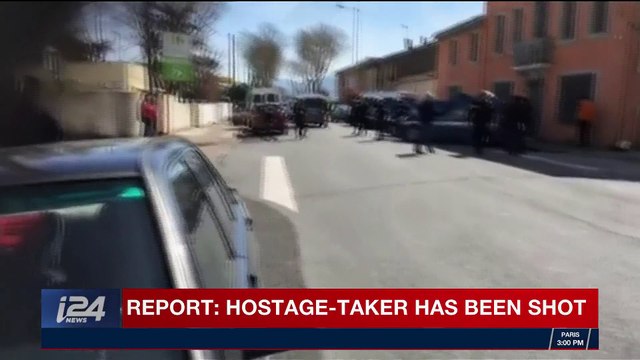 i24NEWS DESK | France: at least 2 dead, several injured in attack | Friday, March 23rd 2018