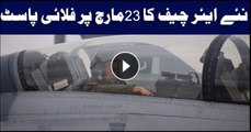 VIDEO: Air Chief Marshal Mujahid Anwar Khan leads flypast at Pakistan Day parade