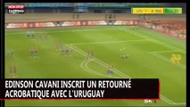 Edinson Cavani inscrit un retourné acrobatique avec l'Uruguay (vidéo)