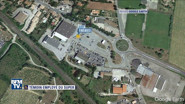 Prise d'otages à Trèbes: Tout le monde s'est sauvé , raconte un employé du supermarché