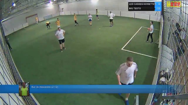 But de Alexandre (2-12) - LES CASSES-NOISETTES Vs BIG TESTO - 22/03/18 21:00 - LIGUE 3