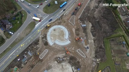 Werkzaamheden aan N331 in Hasselt vorderen gestaag