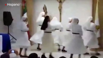 Download Video: Un grupo de monjas mexicanas sorprendieron a todos al bailar “Scooby Doo Papa”