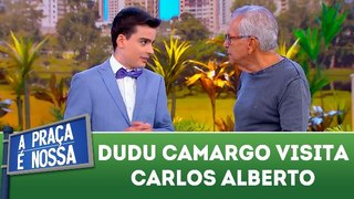 Dudu Camargo visita Carlos Alberto