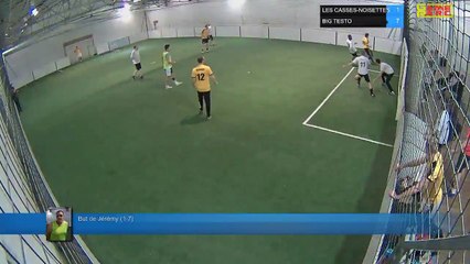 But de Jérémy (1-7) - LES CASSES-NOISETTES Vs BIG TESTO - 22/03/18 21:00 - LIGUE 3