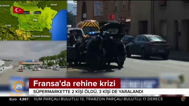 Fransa'da rehine krizi