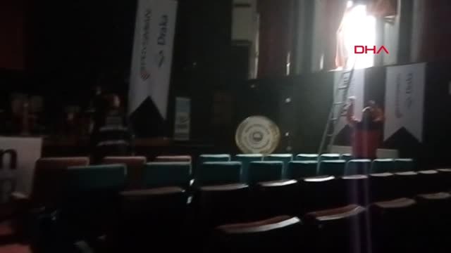 Bursa Mudanya Uğur Mumcu Kültür Merkezi'nde Yangın Çıktı