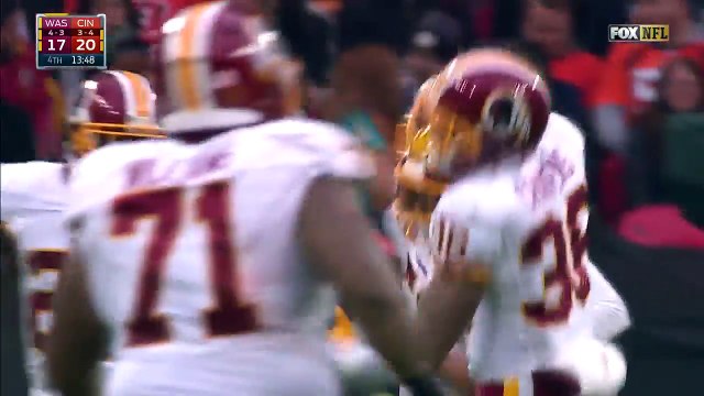 2016 - Andy Dalton's pass intercepted by Will Compton