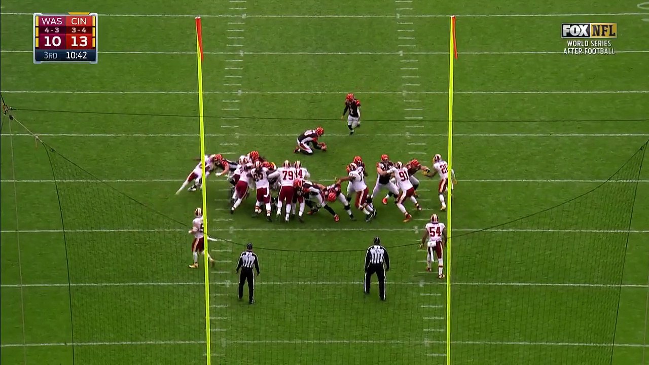 2016 - Mike Nugent misses extra point