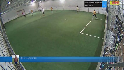 But de corentin (3-20) - LES CASSES-NOISETTES Vs BIG TESTO - 22/03/18 21:00 - LIGUE 3