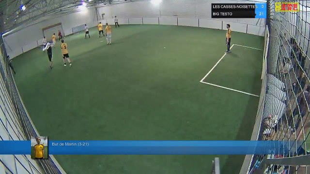 But de Martin (3-21) - LES CASSES-NOISETTES Vs BIG TESTO - 22/03/18 21:00 - LIGUE 3