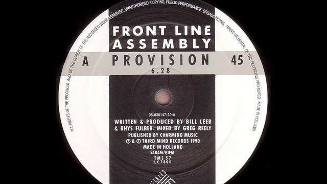 Front Line Assembly - Provision (A)