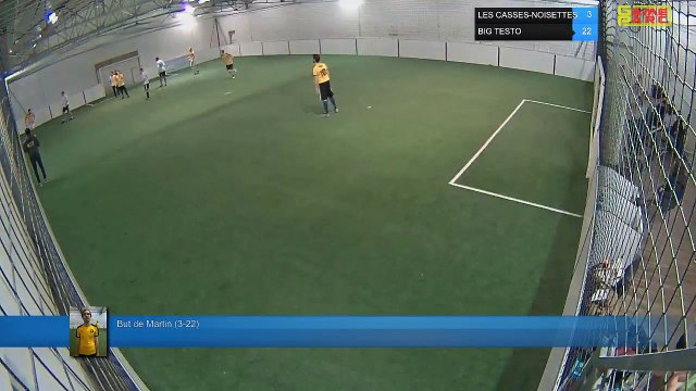 But de Martin (3-22) - LES CASSES-NOISETTES Vs BIG TESTO - 22/03/18 21:00 - LIGUE 3