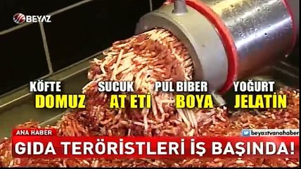 Gıda teröristleri iş başında!