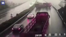 Dramatique : un chauffeur routier fait un demi-tour sur l'autoroute et provoque le pire!