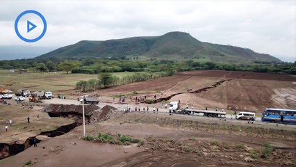 Une faille énorme s'ouvre en afrique et sépare le continent en deux