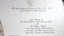 Prince Harry And Meghan Markle Just Released Their Royal Wedding Invitations