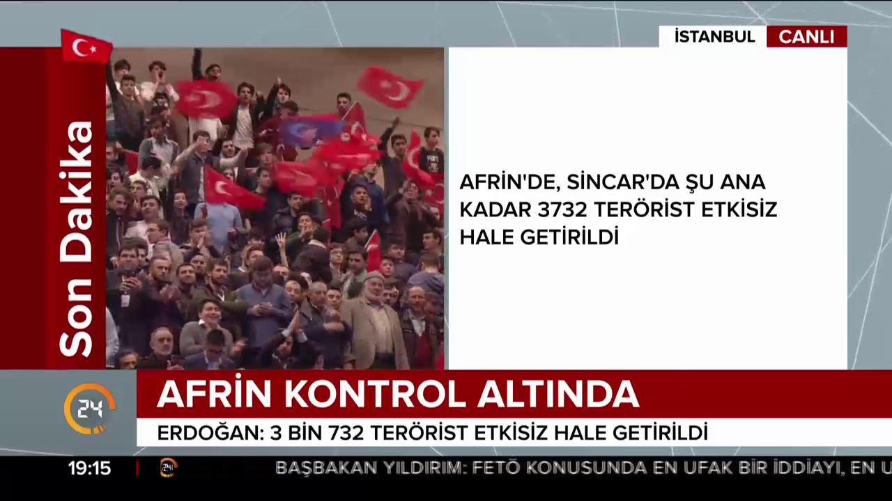 Cumhurbaşkanı Erdoğan konuşuyor