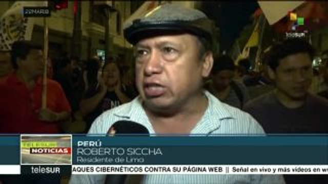 teleSUR noticias. Congreso peruano debate si acepta renuncia de PPK