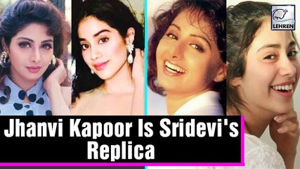 下载视频: These 5 Pictures Of Jhanvi Kapoor Proves She Is A Mirror Image of Sridevi