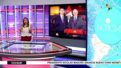 Velasco: Hay un debate en Perú sobre corrupción y la crisis política