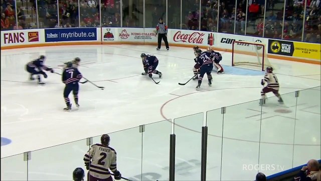 OHL Peterborough Petes - Pavel Gogolev scores Hatty