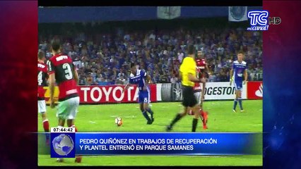 Pedro Quiñónez posible baja de Emelec para recibir a Liga de Quito