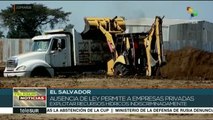 Salvadoreños exigen aprobación de la Ley General de Aguas