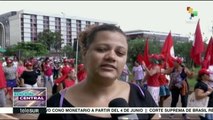 Protestan en Brasilia para rechazar privatización del agua